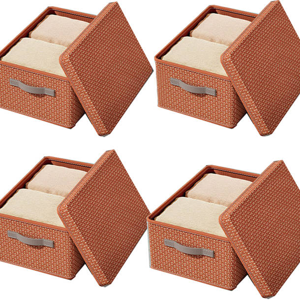 Latitude Run® Fabric Storage Bin Set of 3 Wayfair